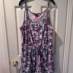 Kellogg’s Cereal Floral Print Sleeveless Romper